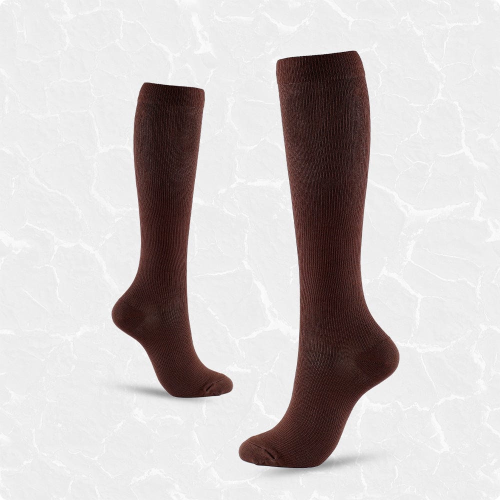 prince-wear Coffee / S/M PRINCEWEAR™ | ZH Compression Knee-High Socks 3-Pack