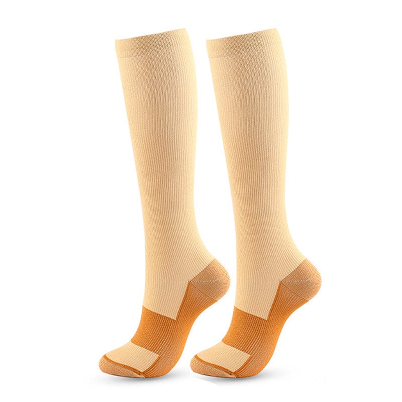 prince-wear Yellow / S/M PRINCEWEAR™ | ZH Compression Knee-High Socks 3-Pack