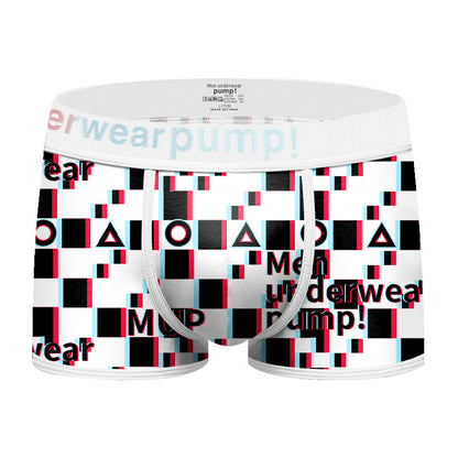 PUMP! | Plaid Graffiti Boxers