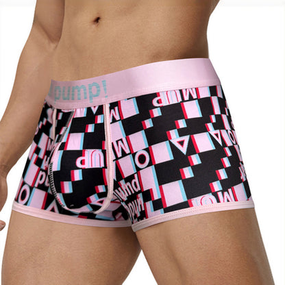 PUMP! | Plaid Graffiti Boxers