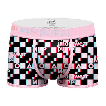PUMP! | Plaid Graffiti Boxers