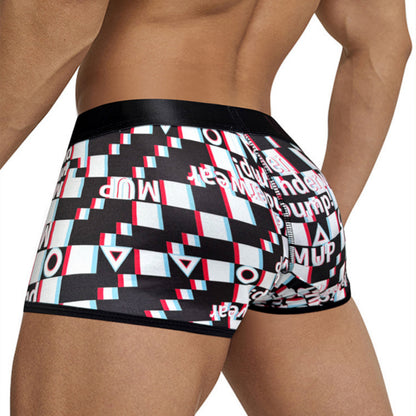 PUMP! | Plaid Graffiti Boxers