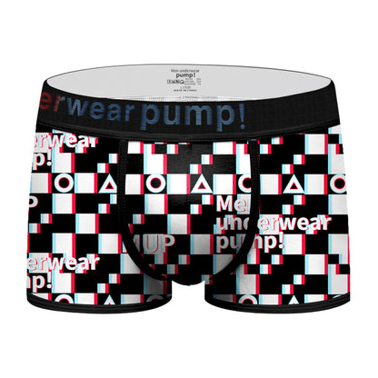 PUMP! | Plaid Graffiti Boxers